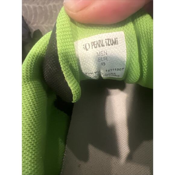 PEARL iZUMi X-Road Fuel v5 Cycling Shoes~EUR 49- Mens Size 14 Black & Green - Picture 15 of 15